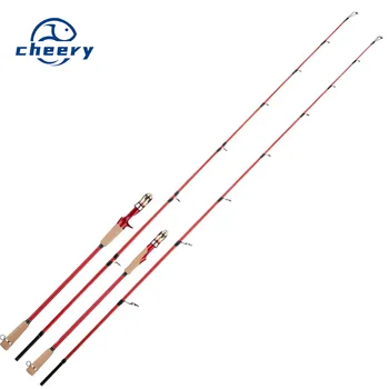 CHEERY Ultralight 1.5m/1.68m Carbon Fiber Baitcasting Rod for Ocean Boat Fishing for Squid Jig and Cuttlefish Casting Rod – Metal Jig – view 2