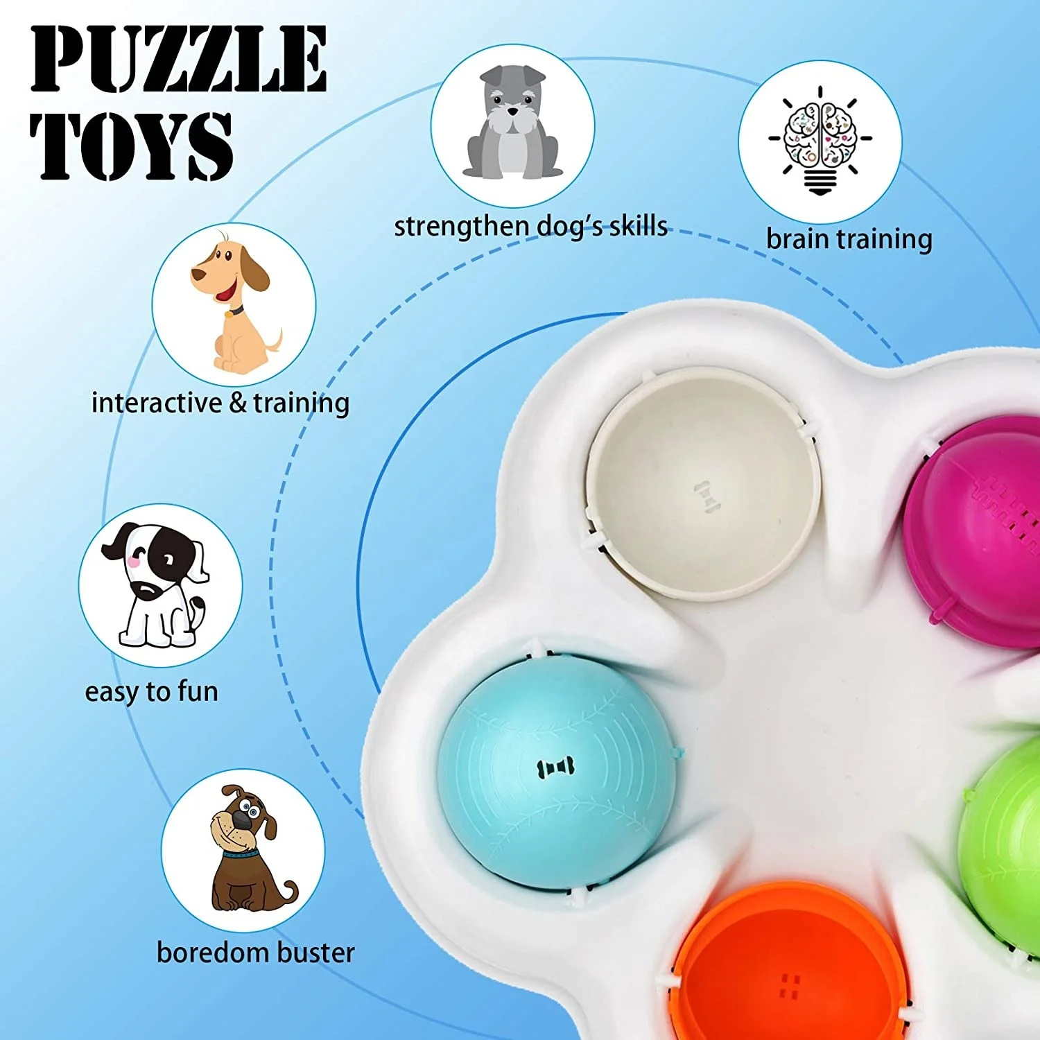 custom dog puzzle toys,pet iq intelligent