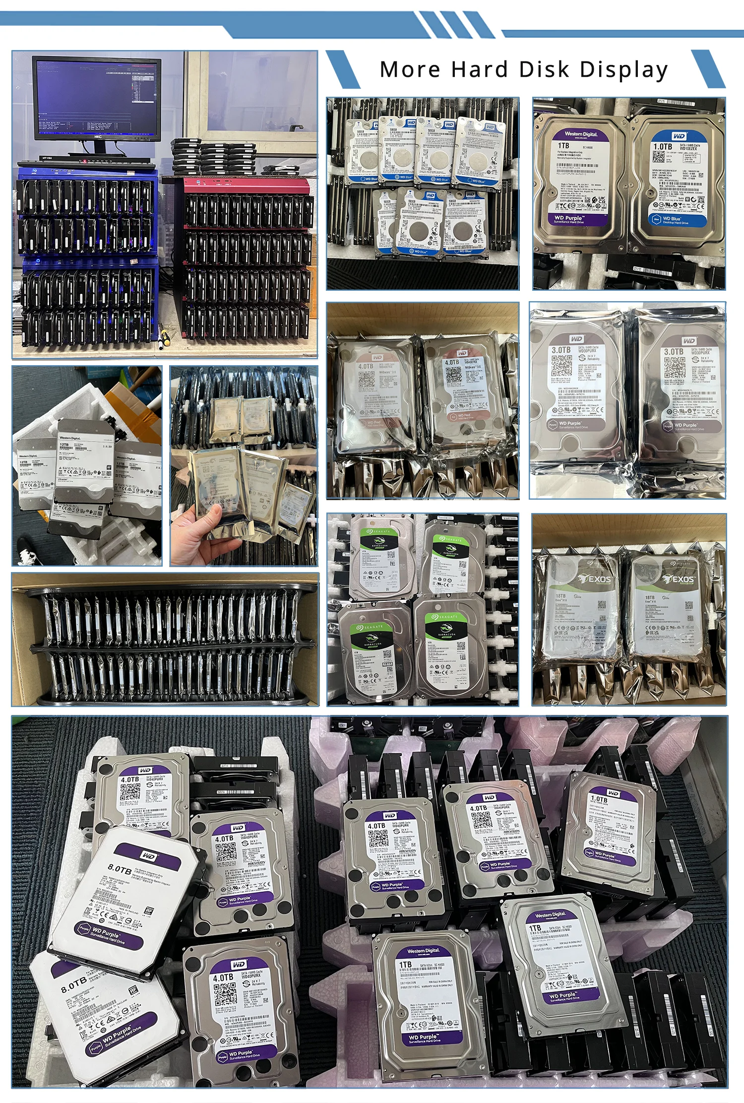 Cheap Used New Original Hard Disk Hdd 3.5 Inch 500gb 1tb 2tb 4tb