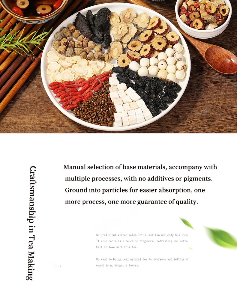Healthcare Tonic Herbs Herbal Sexual Energy Tea OEM Health Tea Bag Organic Herb Blended Ginseng Maca Tea for Men