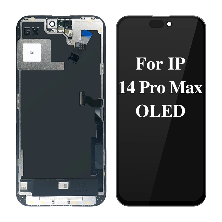 GX OLED Screen Display for iPhone 14 Pro Max - 1 Year Warranty