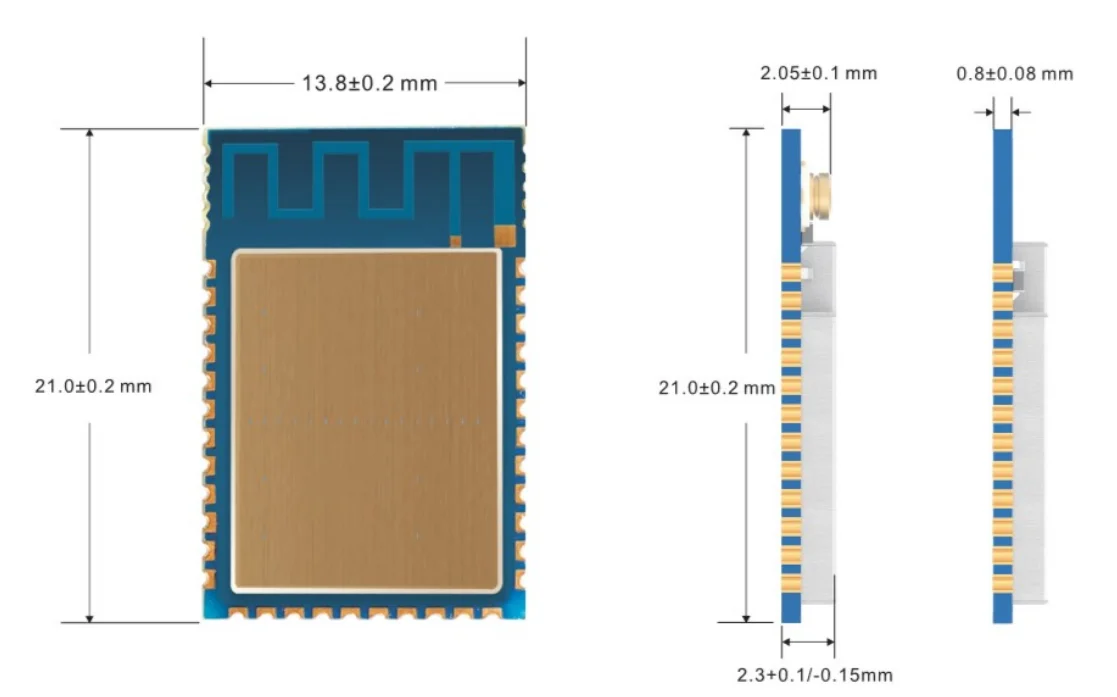 MOKO SMART iBeacon Tag with Low Power NRF52832 BLE Module Bluetooth Tracker Sticker for Networking Devices