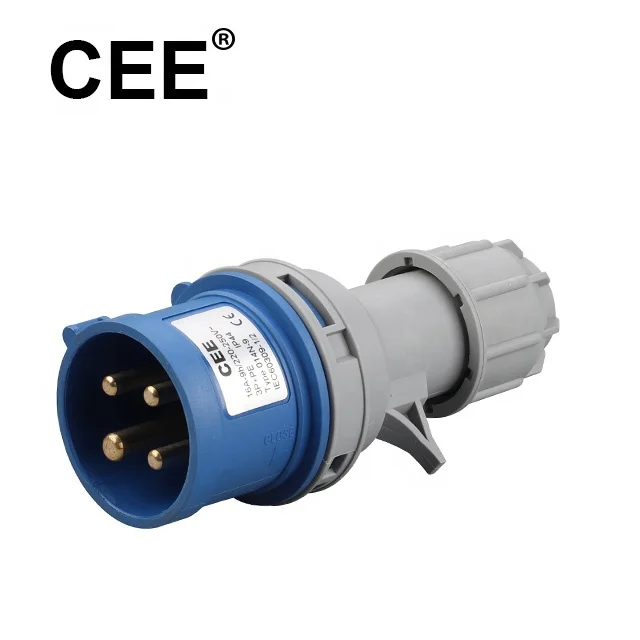 CEE 16a 3-контактный штекер, штекер и гнездо, промышленный штекер и гнездо 110 В 3-контактный промышленный штекер