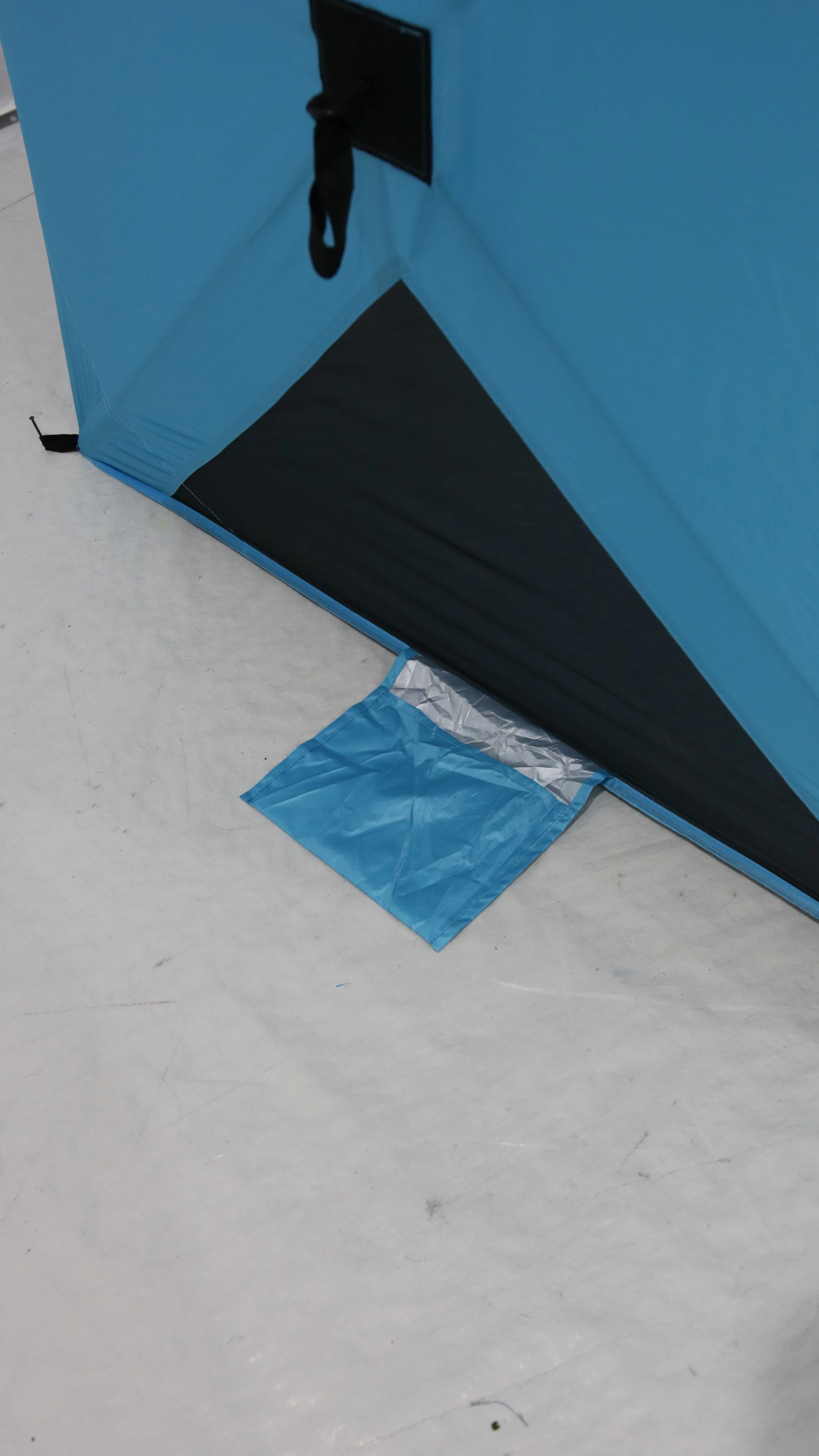 Wind Valley Square Single Layer Outdoor Quick Opening Automatic Tent for 1-2 People Sliver Coated Protect Sunshade factory