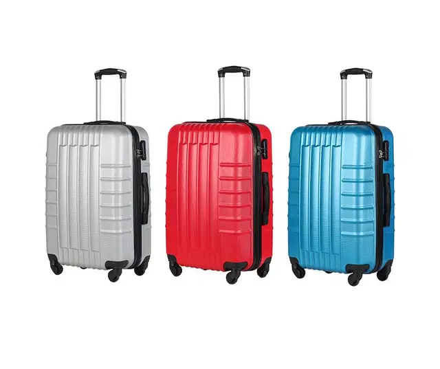 20+24+28 inch suitcase trolley universal wheel  suitcase cheap 3pcs sets luggage exports password box manufacturers