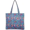 Azure Blue Botanical Floral Print 25