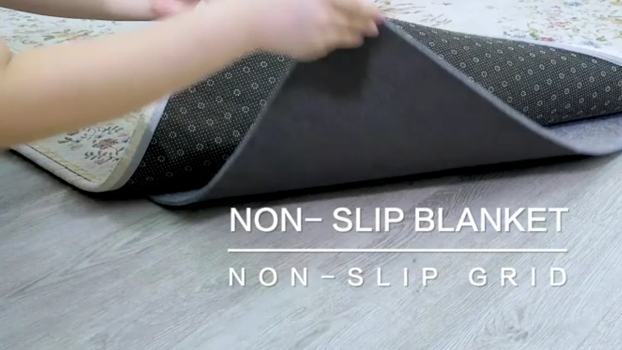 Carpet Padding Non Slip Area Rug Pad 1/4" Polyester Carpet Underlay