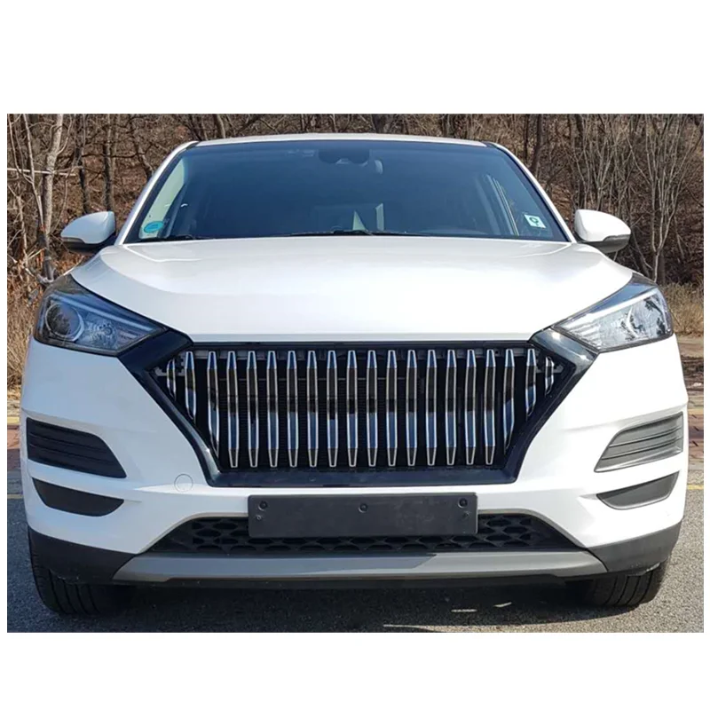 OEM Front Radiator Grill Chrome – Hyundai Tucson 2019-2020 – Mobis Genuine Part UNQ7452288