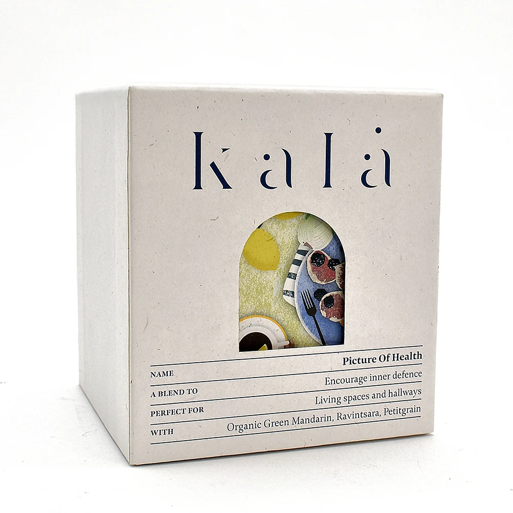 JiuRun Customized Luxury Packaging Rigid Paper Round Tube Scented Candle Box for Perfume Gift Box Packaging supplier