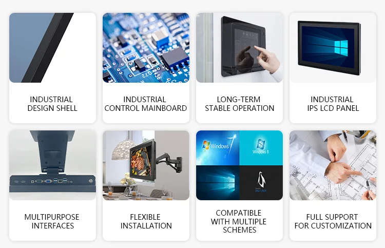 15 Inch High Resolution High Resolution Capacitive Touch Screen ...
