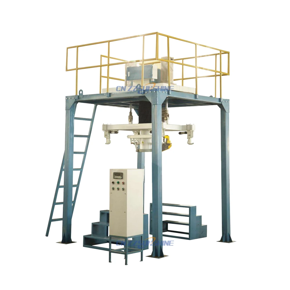 500kg 1000kg Ton Bulk Bag Weighing Filling Packing Machine Ton Bag Scale Grain Bulk Bag Jumbo Packing Filling Machine