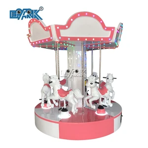 Wholesale Children's Amusement Equipment Carousel Portable Small Carousel
