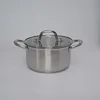 Silver 24*13cm soup pot-with lid