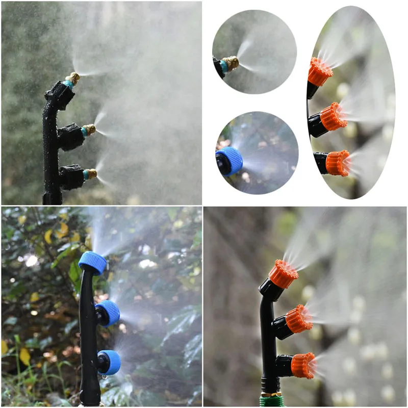 Single/double/three Nozzle Agricultural Copper Atomizing Sprayer Nozzle