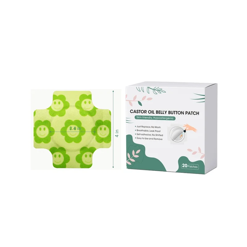 MQ Regulating Stomach and Liver Detoxification Castor Oil Belly Button Patch