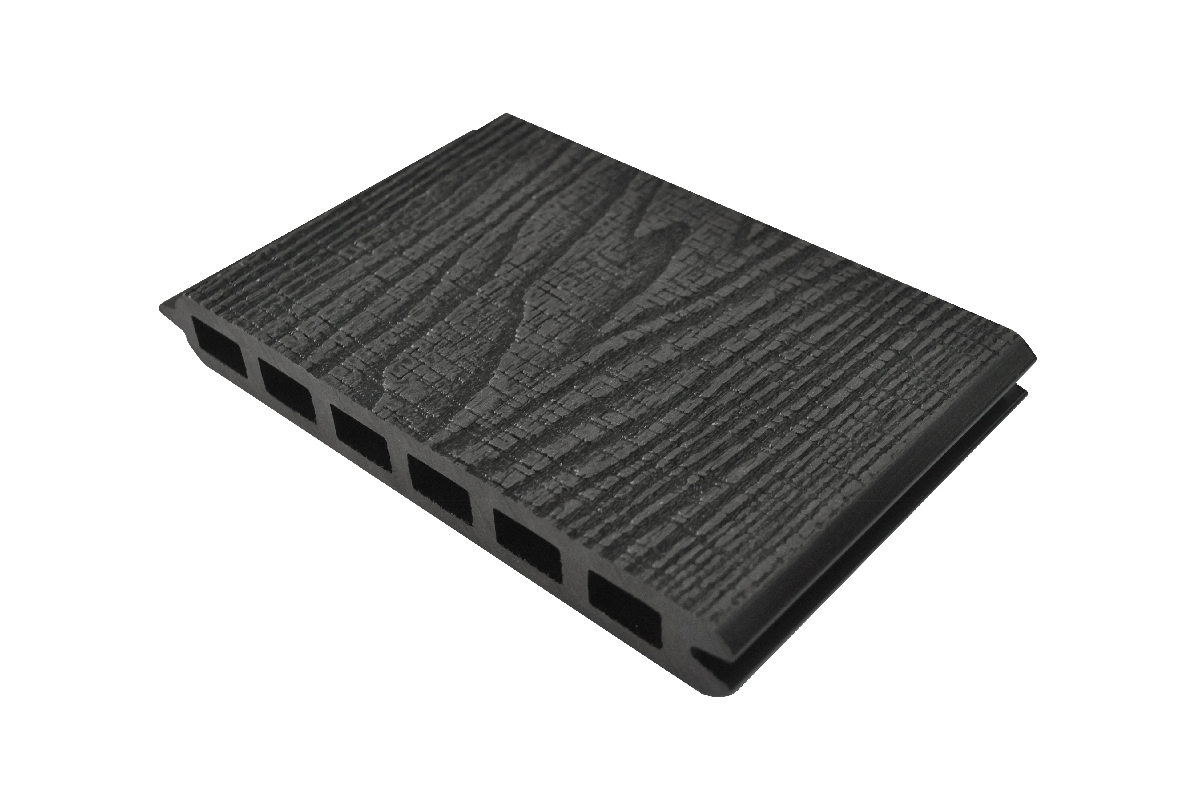 3D Deep Embossing DIY Size   Pillar 6Ft Easy Installation  Outdoor Fence  Panel Wpc Fence Composite Fencing