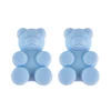 Animal Focal bead Pastel Blue SA203