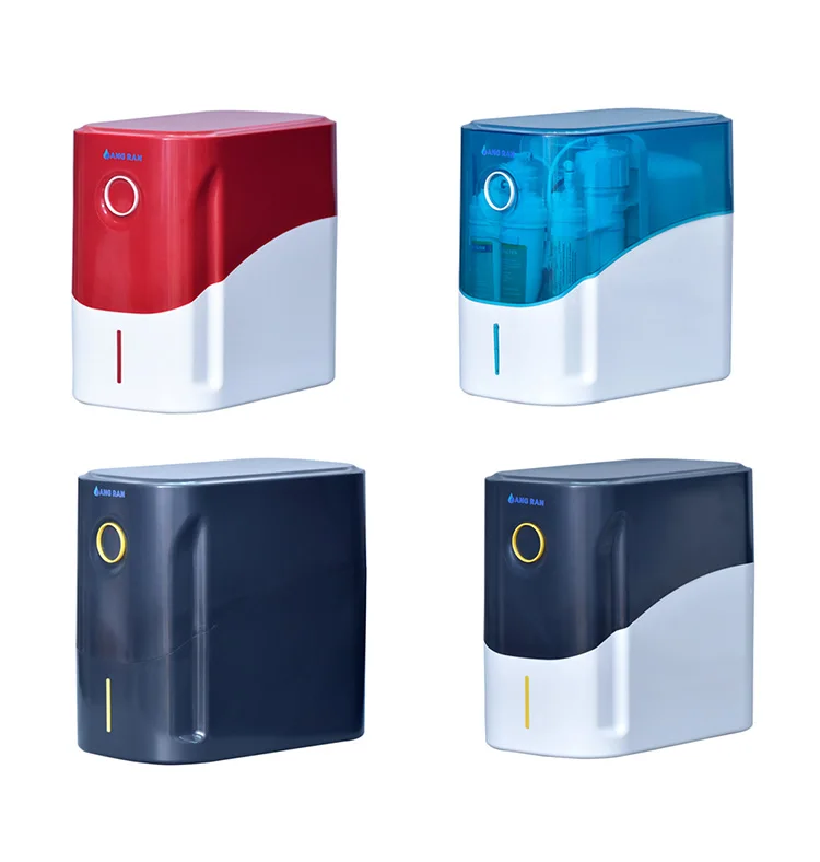 Water Purifier Machine High-flow Rate 6-stage UV Water Tank System Electric Portable Under-sink Filter RO Water Purifier Machine
