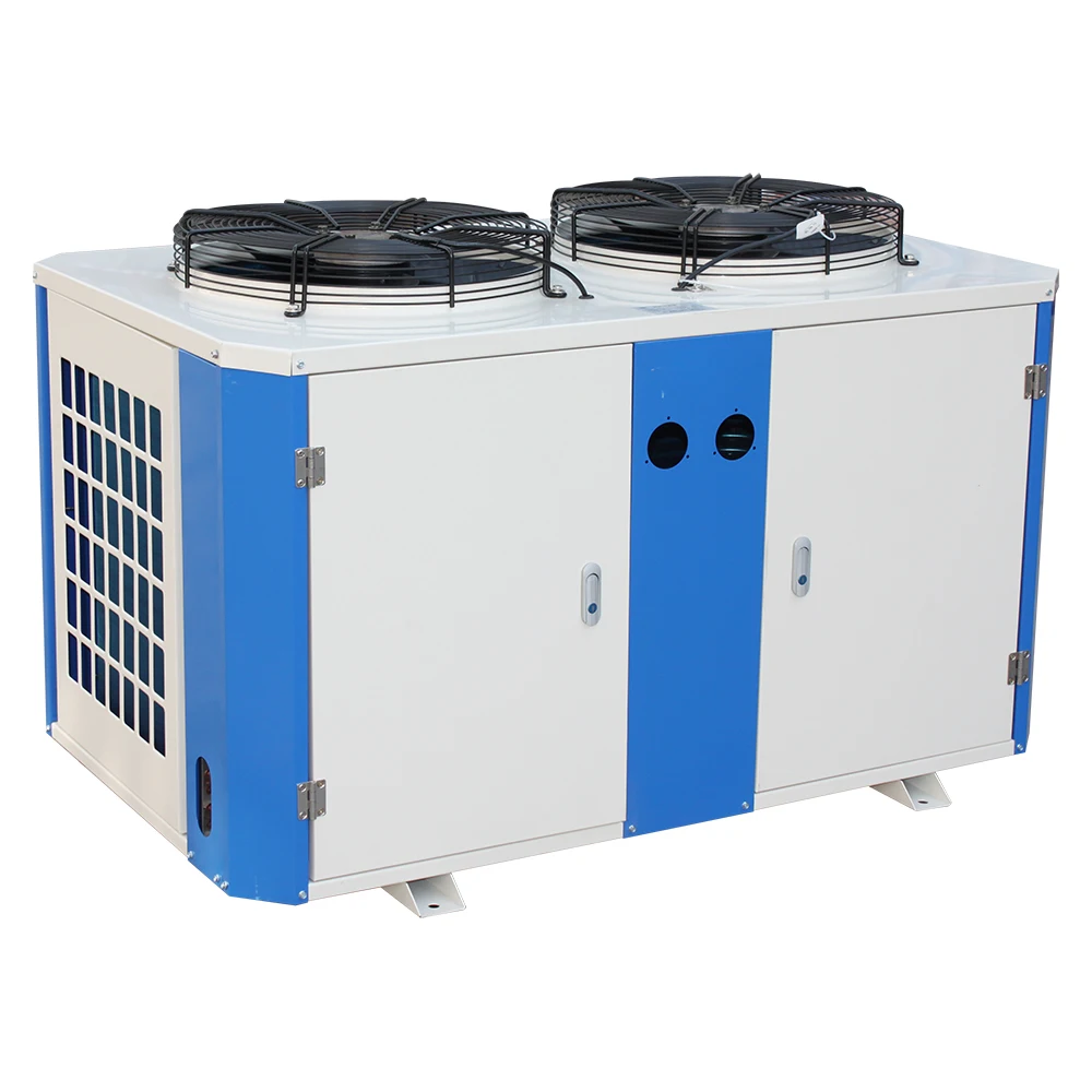 U Type Cold Room Condenser Blast Freezer Unit Single Phase Refrigeration  for Trucks