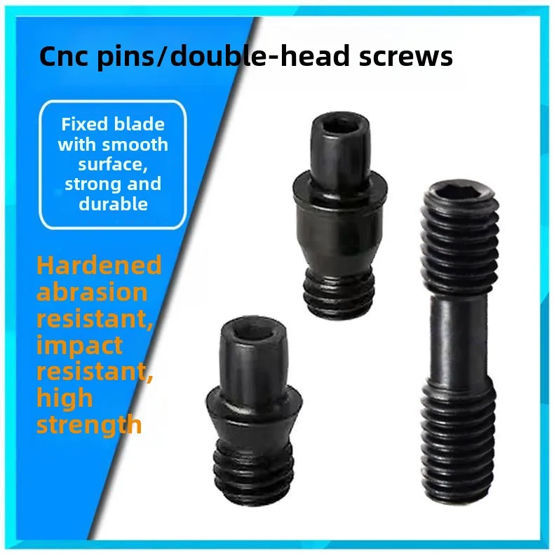 High-Strength Positive Negative Double Threaded Screw CTM613 CNC Tool Turning Tool Accessories Steel Material Metric Measurement