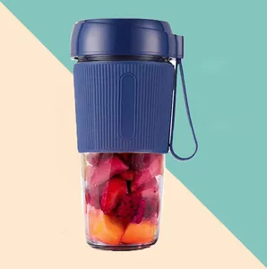 600ml Mini Personal Rechargeable Portable Fruit Electric Juicer Blender for Home Appliances