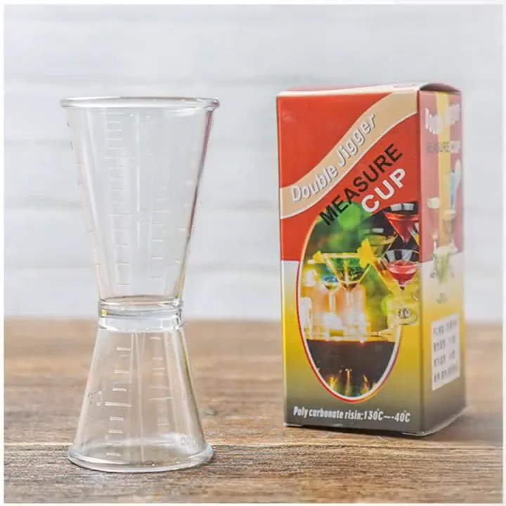 40cc Double Jiggers Measuring Cup 40ml Plastic Cocktail Jigger Buy