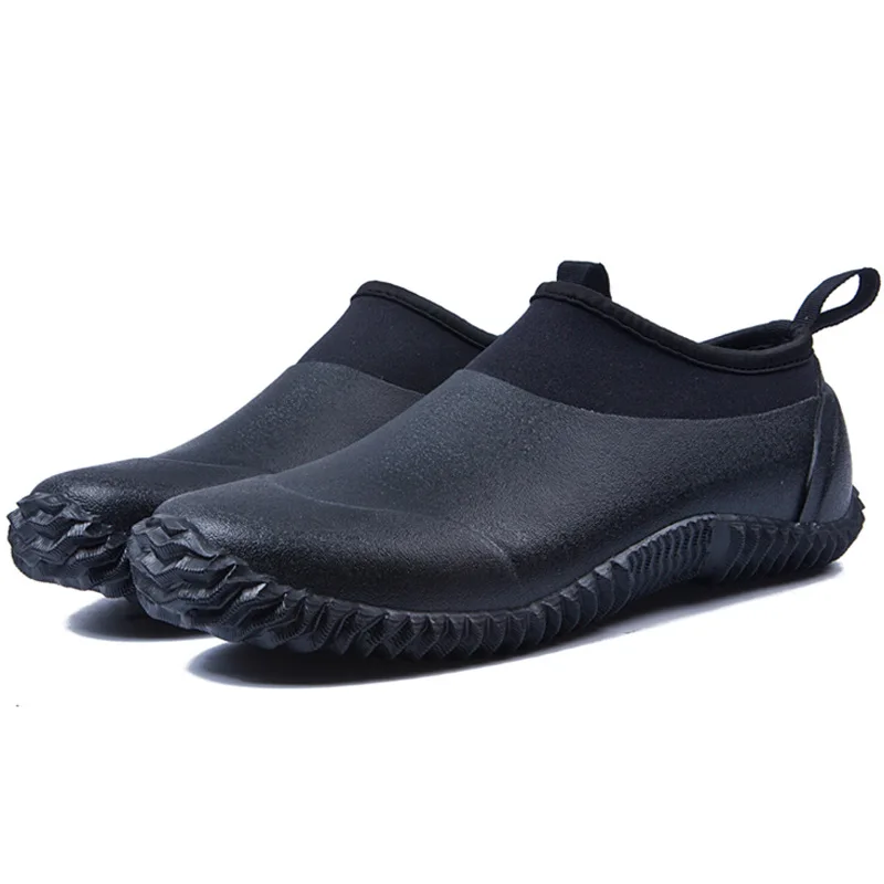 Neoprene Rain Shoes for Men Unisex Waterproof Boots