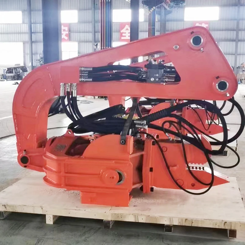 Hydraulic Screw Pile Driver Mini Excavator Sheet Excavator Hydraulic Ground Screw Electric Pile Driver Vibro Hammer