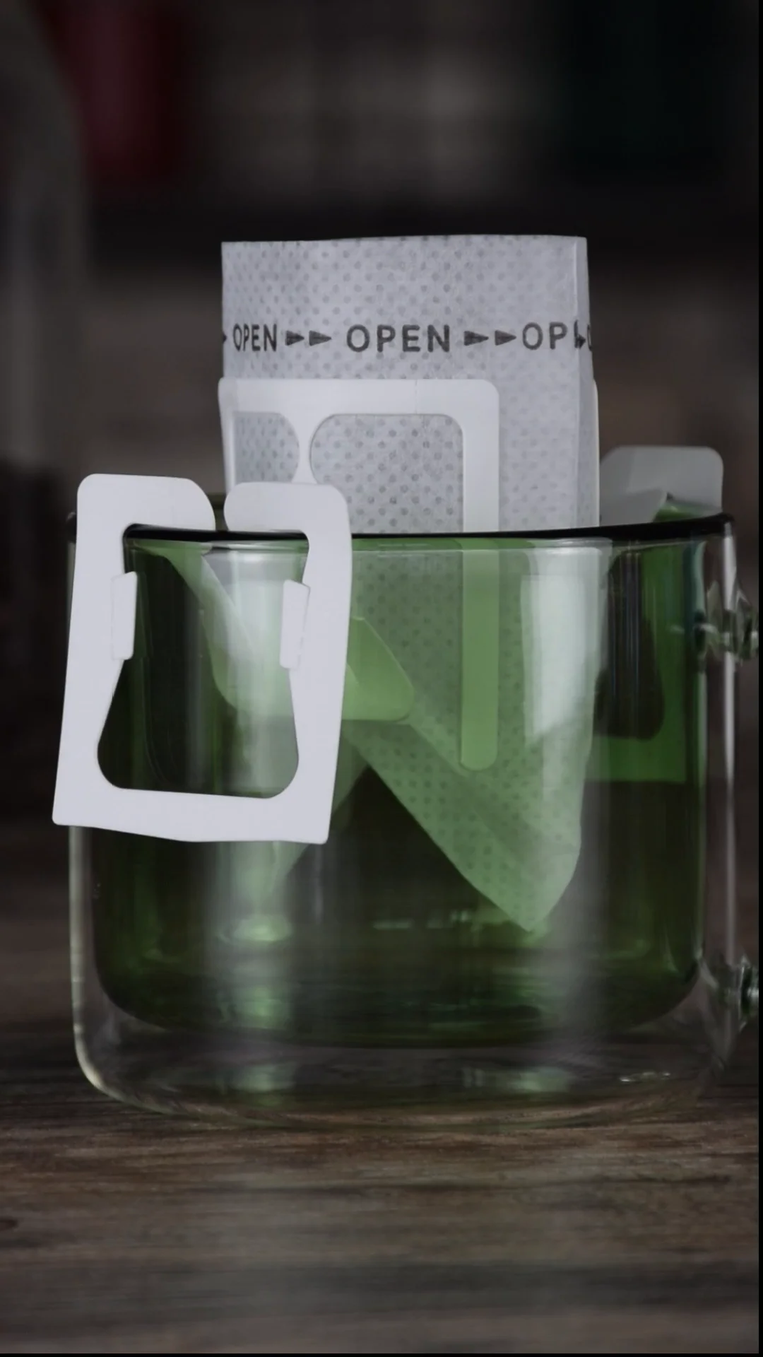 50pcs Disposable Drip Coffee Cup Filter Bags Office Travel Brew Coffee