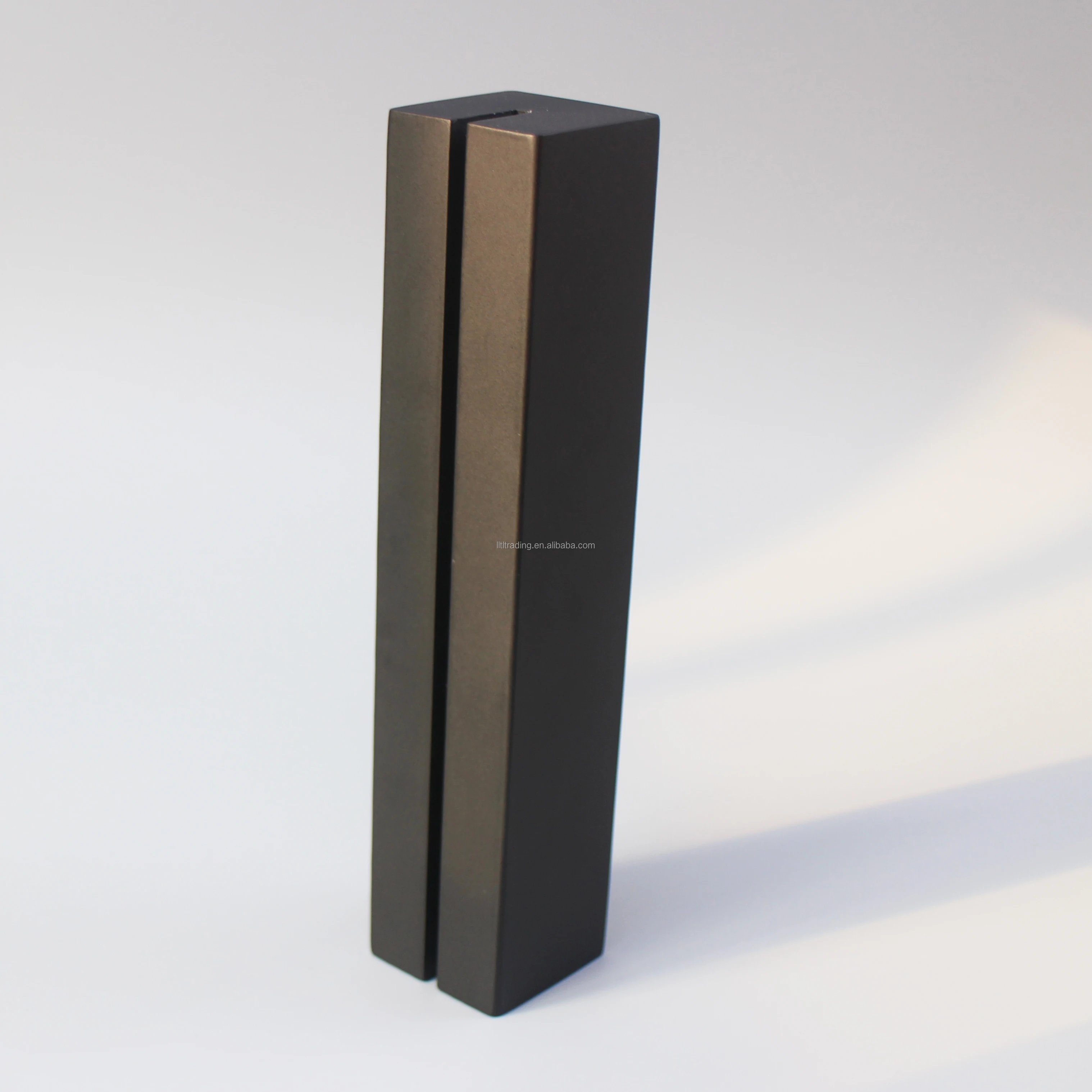 Block Sign Base Black Painting Chalkboard Sign Wood Base with Slot Custom High Quality A4 A5 A6 A7 Acrylic Sign with Wooden Base