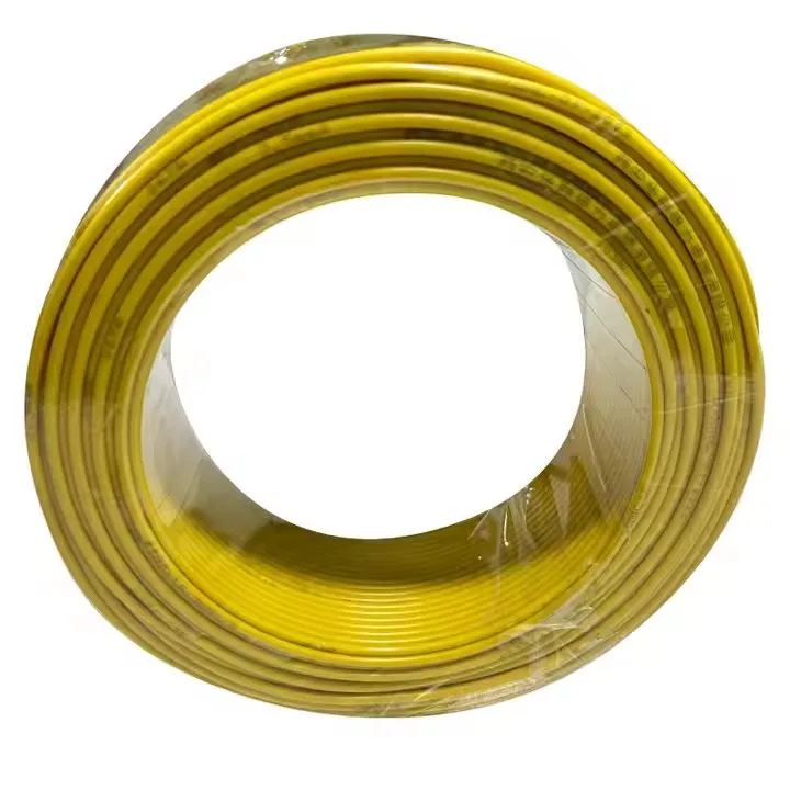 convenient House Wiring Fire-resistant BV Polyvinyl Chloride Insulated Copper PVC Solid Insulated Wire Huayuan Pure Copper 4MM