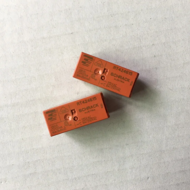 TE Relay RT424615 SCHRACK Power Relay 115VAC 8A DPDT NEW and ORIGINAL  in Stock