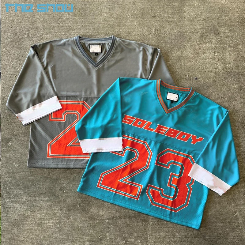 Streetwear Men Tee Shirt Custom 100% Polyester Mesh Oversized Boxy Tshirt  Cropped Top Ice Hockey Football Jerseys T-shirt Men| Alibaba.com