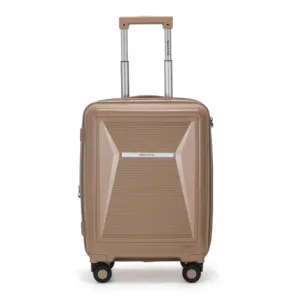 Model Cheap Trolley Luggage Bag Suitcase Roll Spinner Suitcase Aluminium Cabin Luggage Trolley Case With 4 Wheels