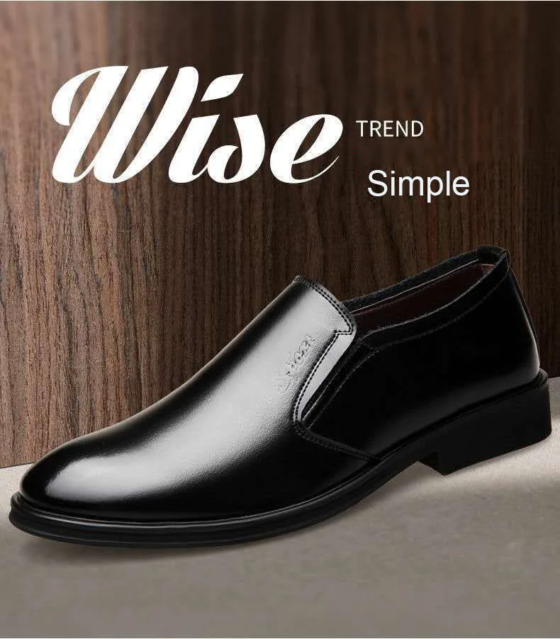 New Men's Dress Shoes High Quality Leather Dress Shoes Men's Office Shoes