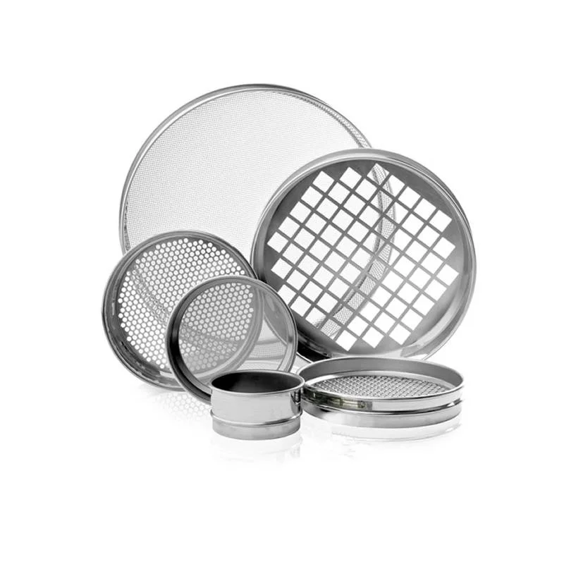 Custom Laboratory Sieve Shakers for Particle Size Analysis 200 Mm 304 Test Shaker Sieves Standard Mesh Welding Processing