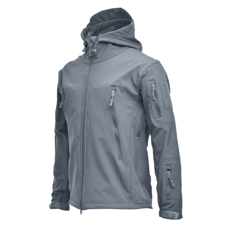 Customized Sharkin softshell Camouflage sports winter waterproof outdoor_voghion.com