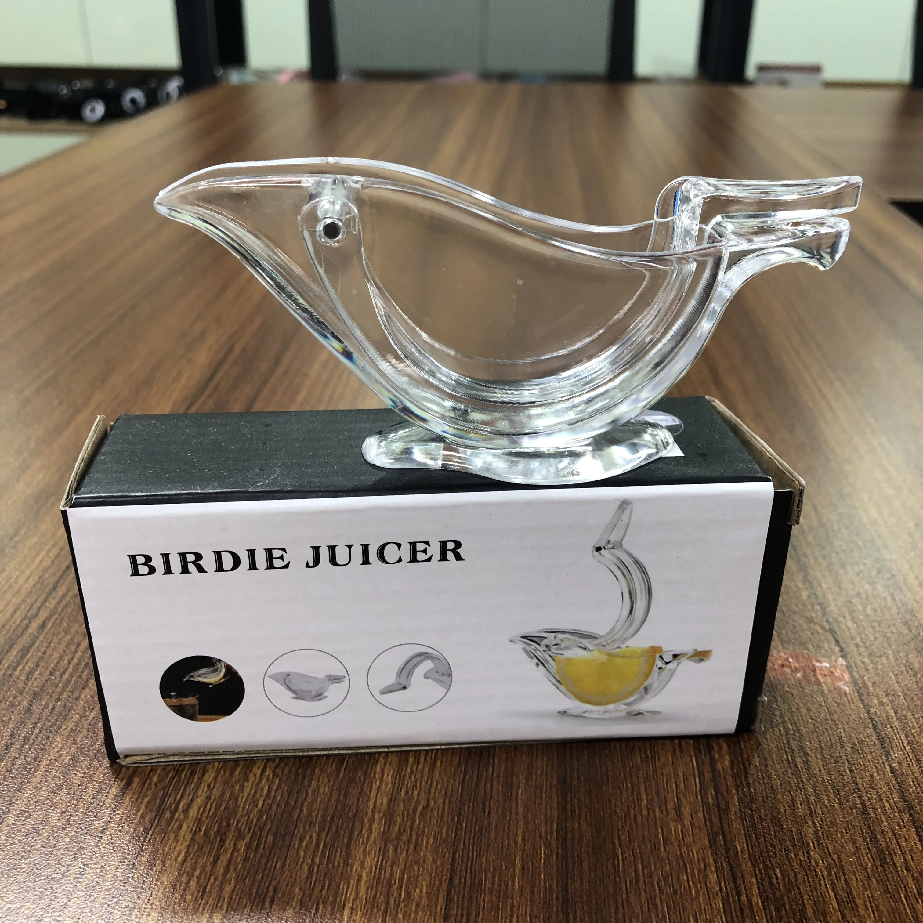 2 Pack Bird Lemon Squeezer Lemon Juicer Acrylic Manual Juice Lime