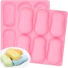 Pink-Oval 2PCS