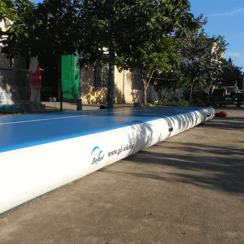 Надувная воздушная дорожка для гимнастики надувной матрас гимнастика 8 м воздушный пол