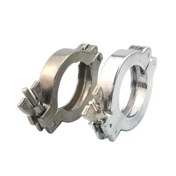 Iso-kf Quick Clamp Vacuum Fittings Flange Aluminum Stainless Steel Wing ...