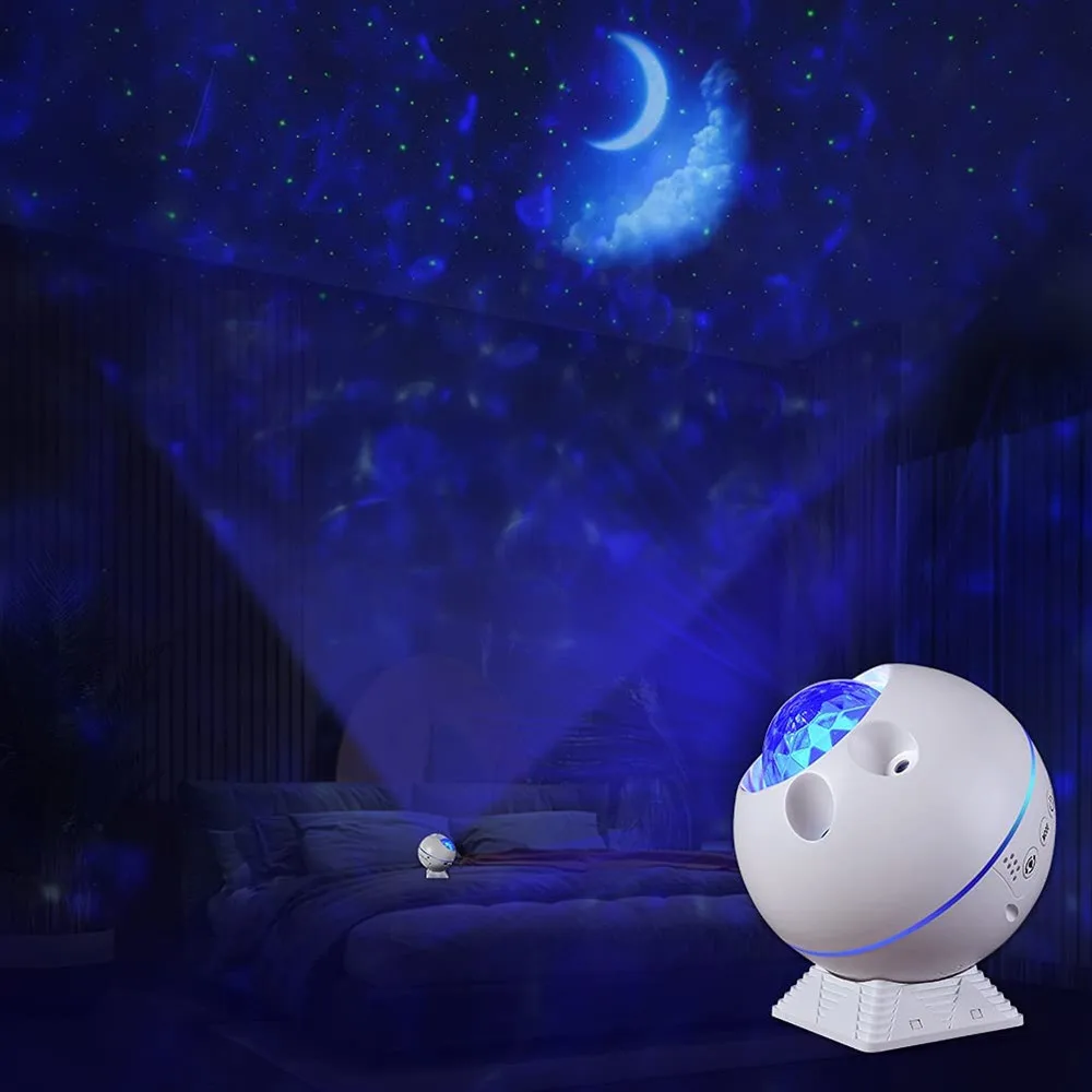 【正規品】 くらやえみ　シルクスクリーン　スターライト　Starlight 音楽機能360度スタームーンLEDスターリーナイトライト