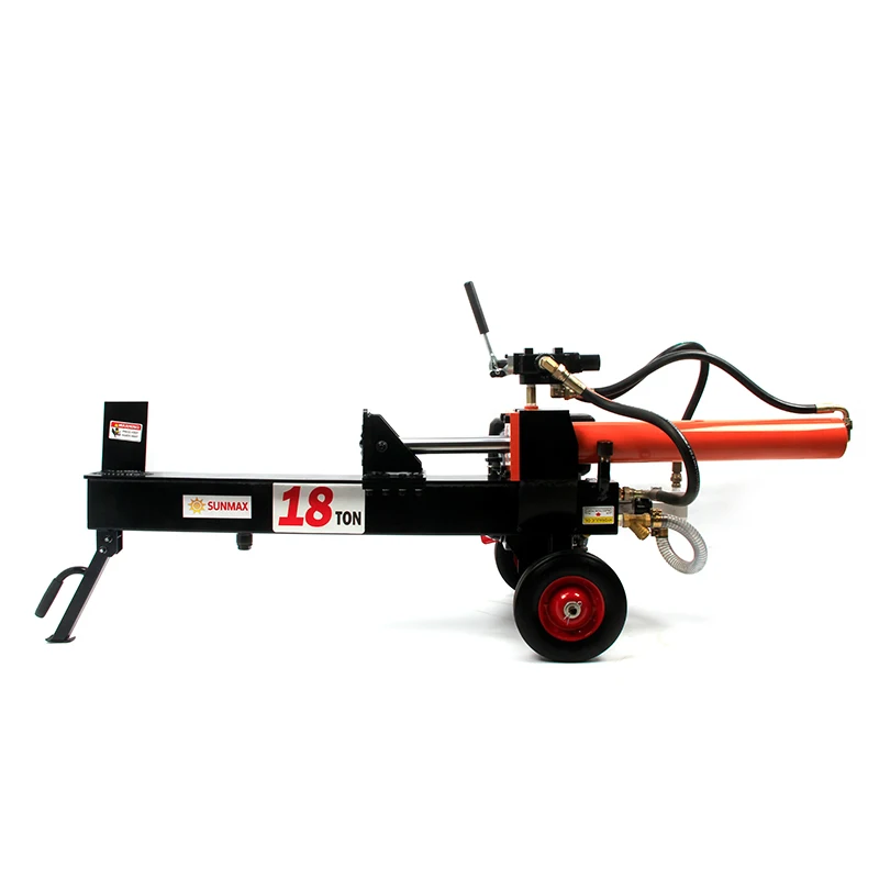 2024 New DZR Automatic Wedge Splitting Machine Direct Sales Manufacturers Wood Crusher Log Separator Splitter 220V Engine Motor