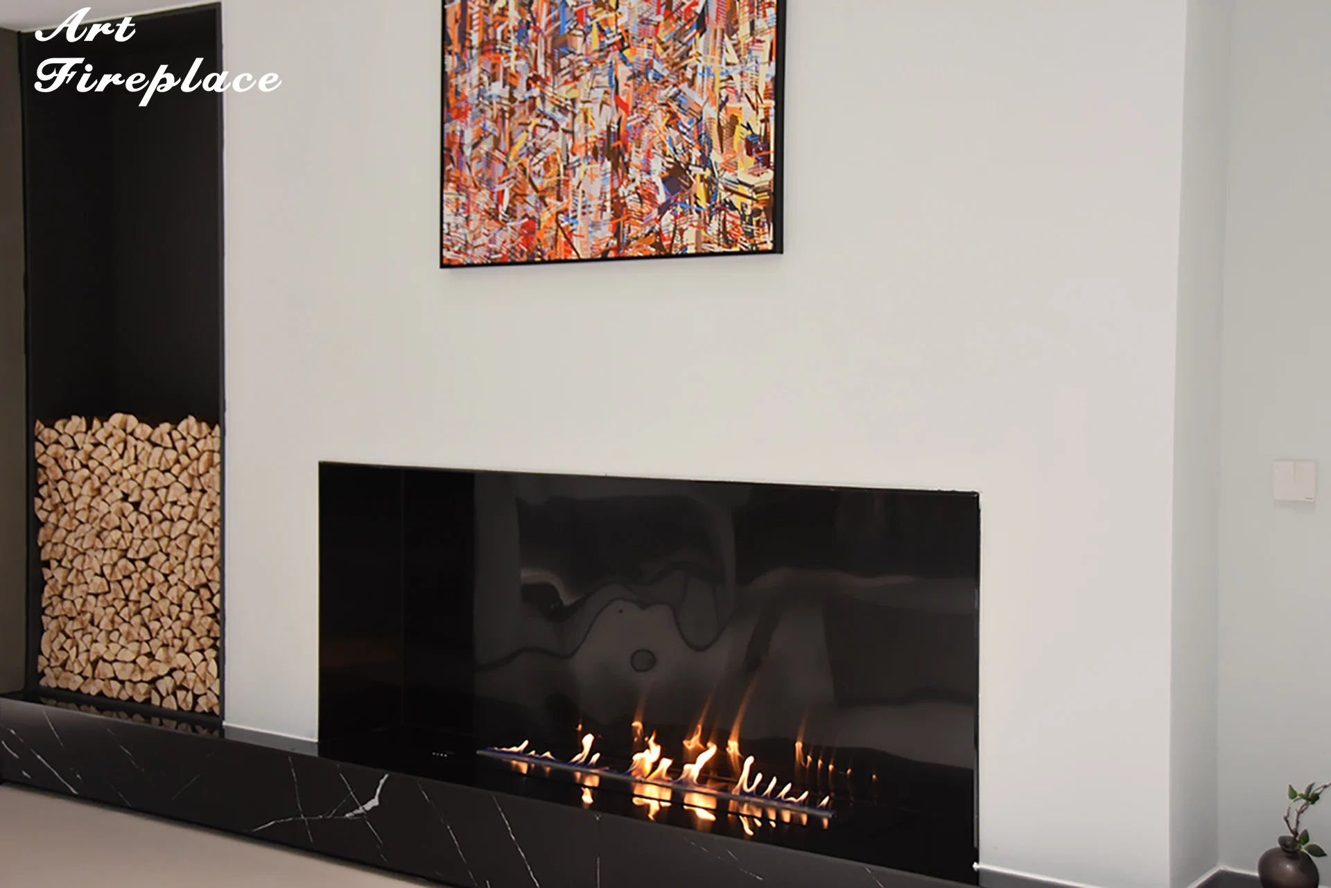 Electric Fireplace, Wall, 100-240v, 750 - detail 30