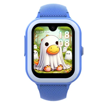 Android 8.1 AMOLED 4G Kids GPS Watch Location Call Sos Video Call SeTracker App For Kids Watch Phone 1GB 8GB