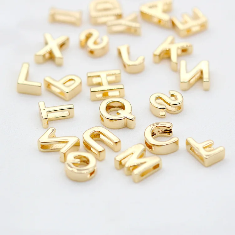 customized diy letter necklace pendant small