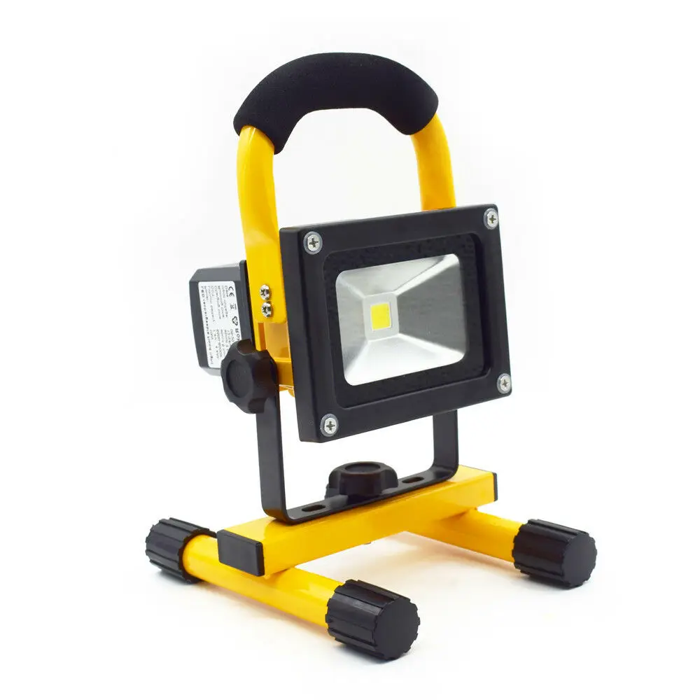 LED Work Light Stand Area Flood Lamp Waterproof Rechargeable Portable Camping