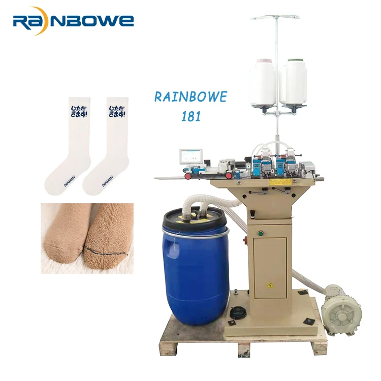 Middle Price Range 383 Model  Hand Toe Rosso Socks Linking Machine Price
