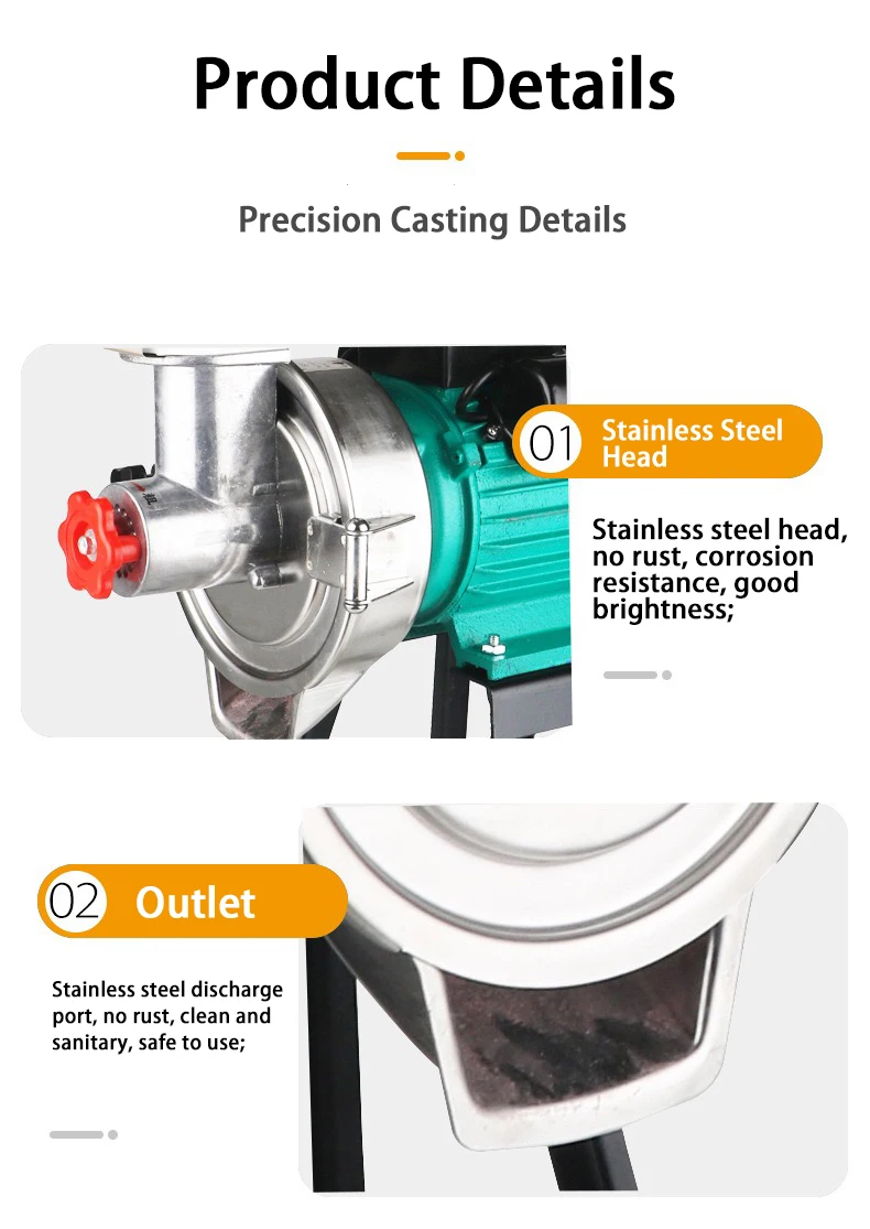 Yoslon RTS Машина Для Измельчения Сахара/порошковый измельчитель/Измельчитель чили/измельчитель пищевых продуктов каменная мельница