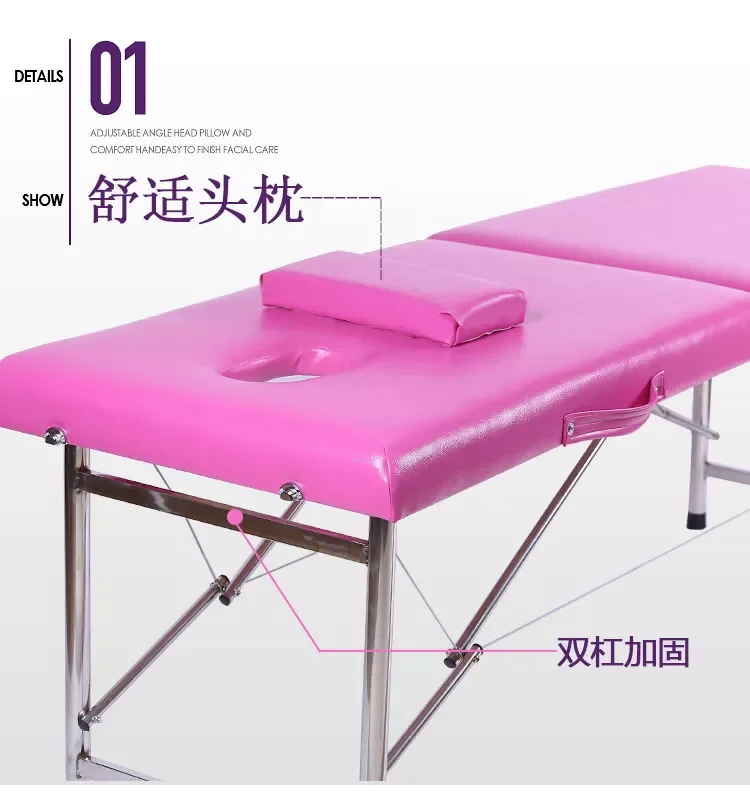 Wemax Fitness Custom Color Portable Folding Original Point Professional Soft Massage Bed